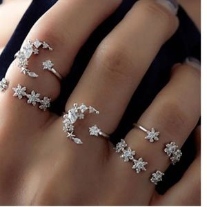 5 piece ring set 3 for $15
